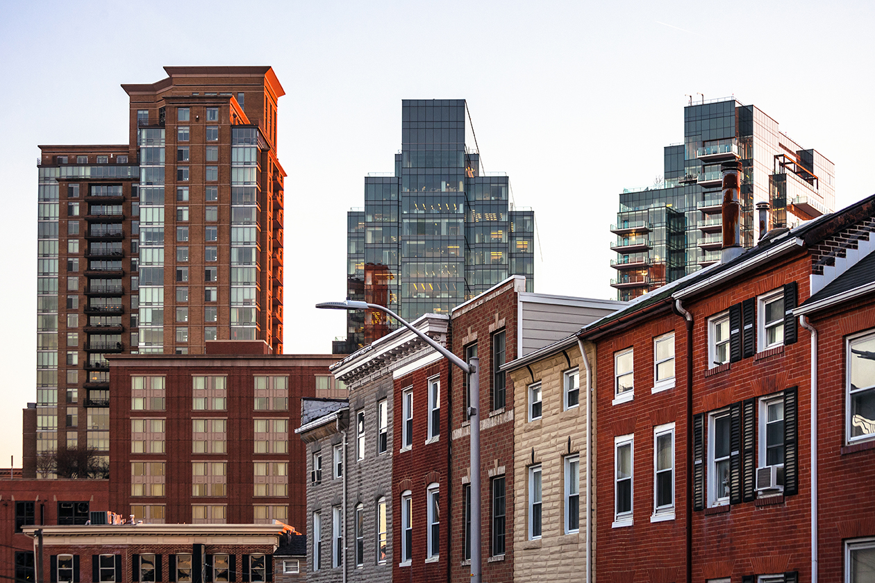 Baltimore homes and offices.